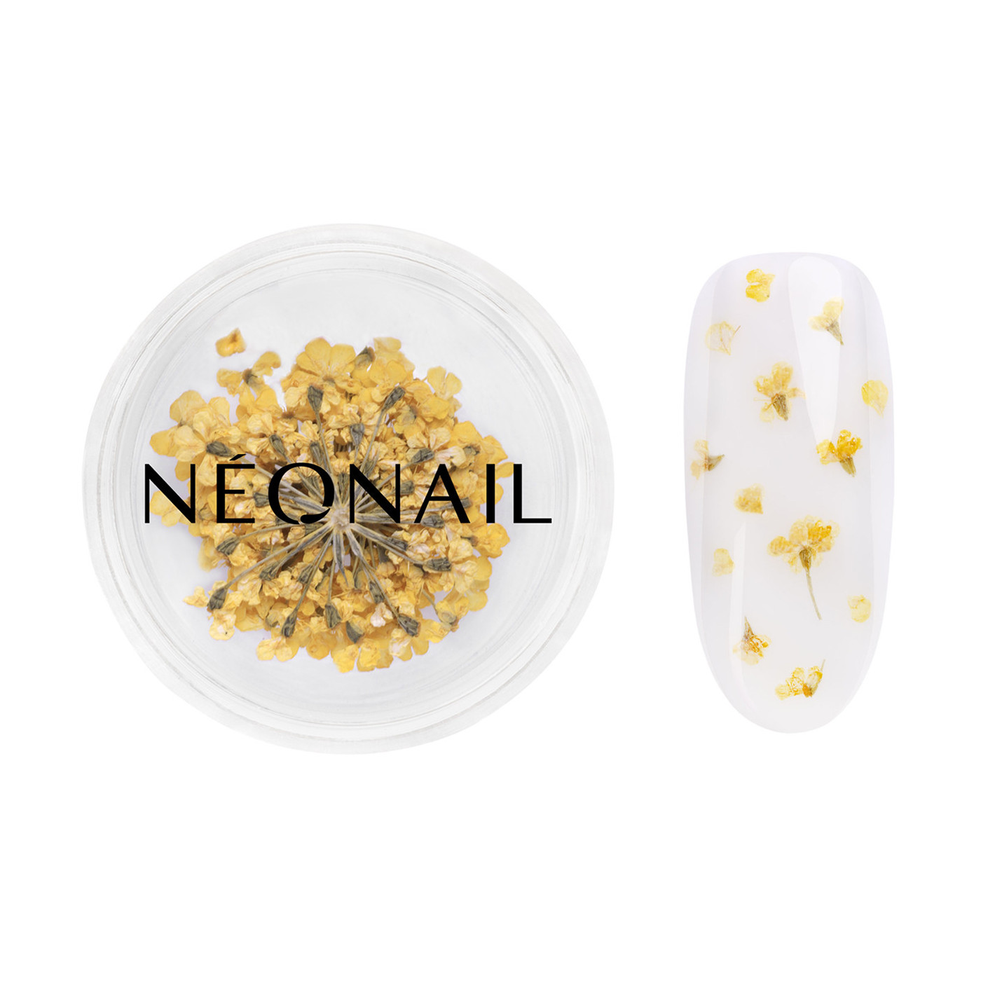 Decorazione Floreale per Unghie 07 Yellow